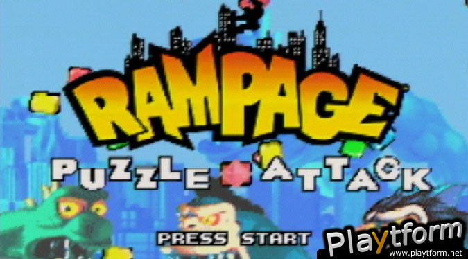 Rampage Puzzle Attack (Game Boy Advance)