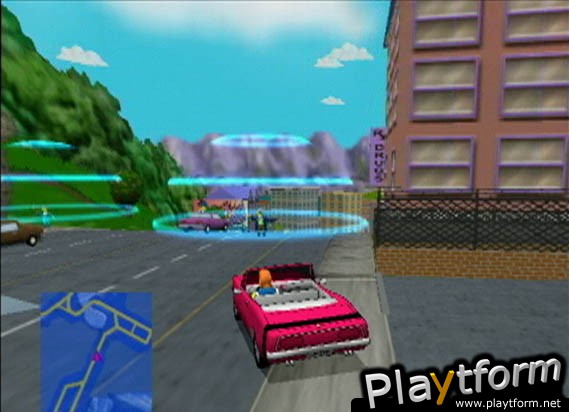 The Simpsons Road Rage (PlayStation 2)