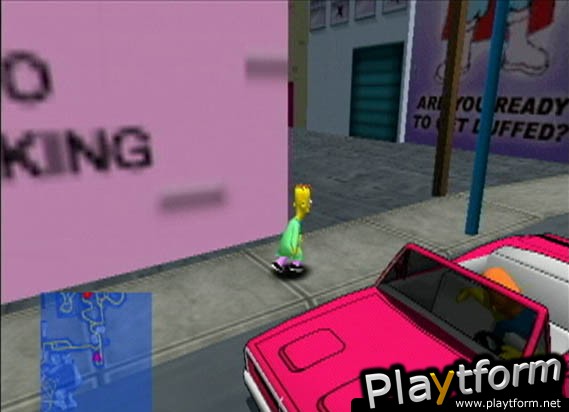 The Simpsons Road Rage (PlayStation 2)