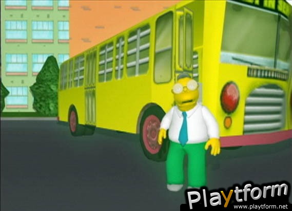 The Simpsons Road Rage (PlayStation 2)