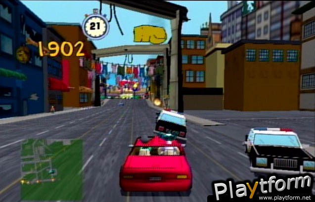 The Simpsons Road Rage (PlayStation 2)