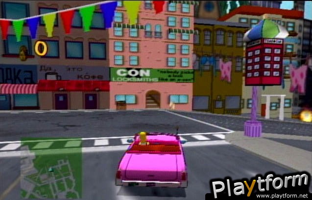 The Simpsons Road Rage (PlayStation 2)