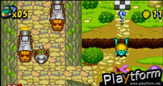 Frogger's Adventures: Temple of the Frog (Game Boy Advance)