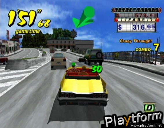 Crazy Taxi (GameCube)