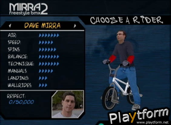 Dave Mirra Freestyle BMX 2 (GameCube)