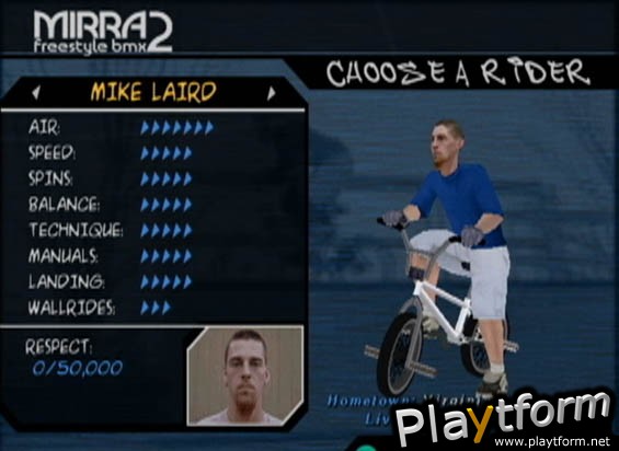 Dave Mirra Freestyle BMX 2 (GameCube)