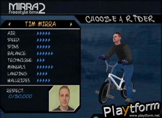 Dave Mirra Freestyle BMX 2 (GameCube)