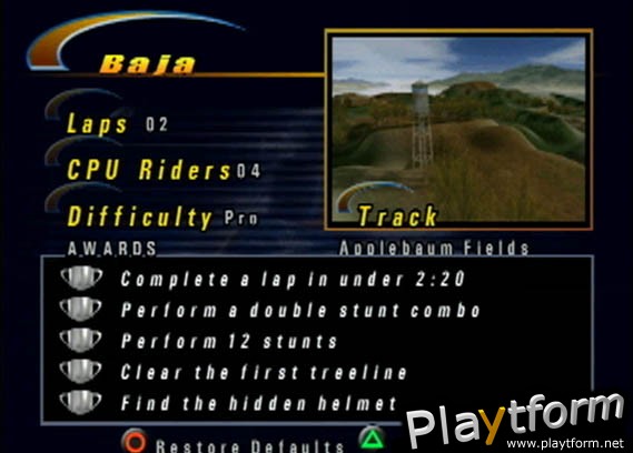 Jeremy McGrath Supercross World (PlayStation 2)