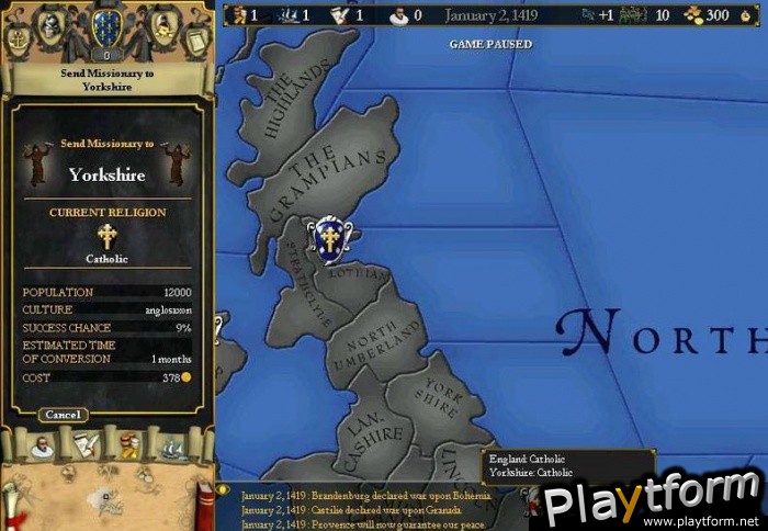 Europa Universalis II (PC)