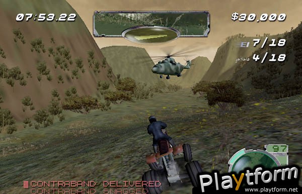 Smuggler's Run 2: Hostile Territory (PlayStation 2)