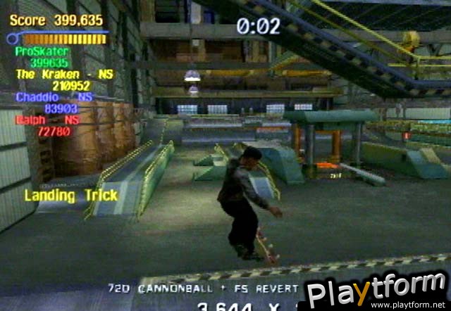 Tony Hawk's Pro Skater 3 (PlayStation 2)