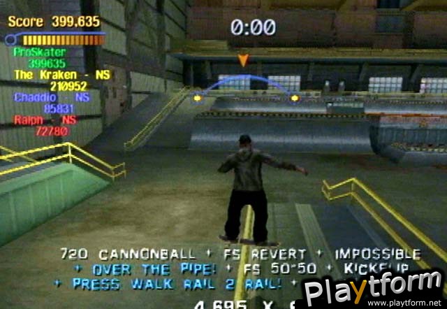 Tony Hawk's Pro Skater 3 (PlayStation 2)