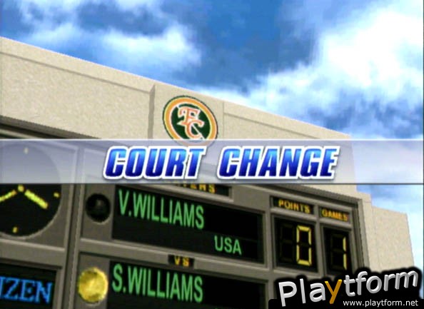 Tennis 2K2 (Dreamcast)