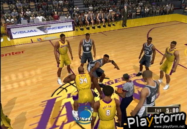 NBA 2K2 (Dreamcast)