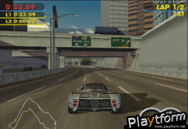 Supercar Street Challenge (PlayStation 2)