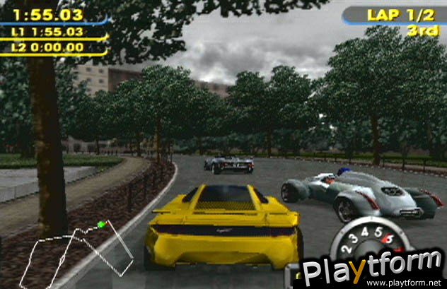 Supercar Street Challenge (PlayStation 2)