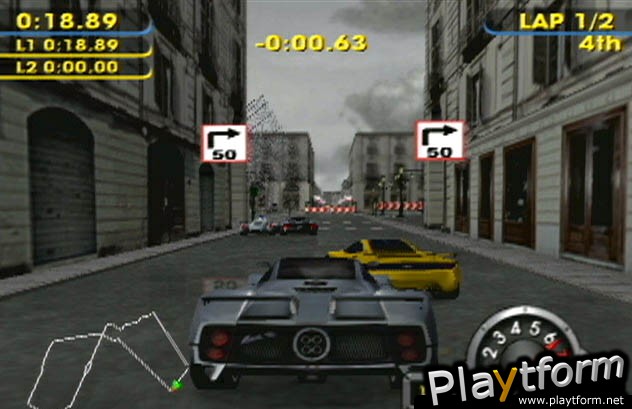 Supercar Street Challenge (PlayStation 2)