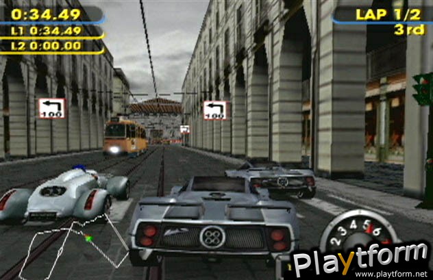 Supercar Street Challenge (PlayStation 2)