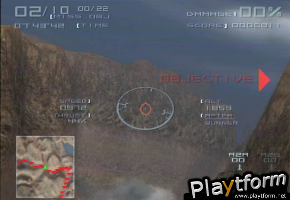 Top Gun: Combat Zones (PlayStation 2)