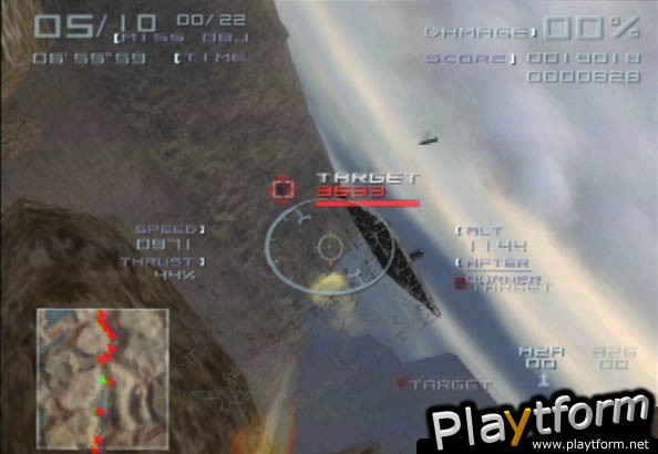 Top Gun: Combat Zones (PlayStation 2)