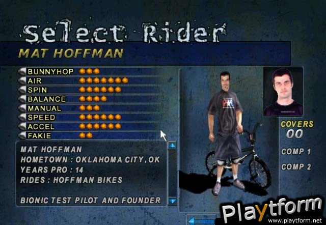 Mat Hoffman's Pro BMX (PC)