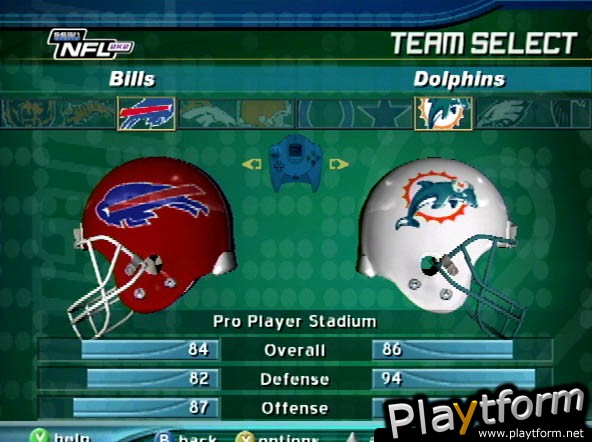 NFL 2K2 (Dreamcast)