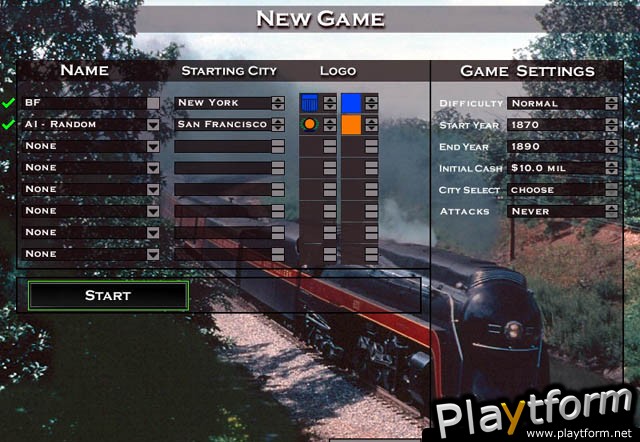 Rails Across America (PC)