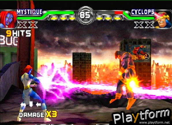 X-Men: Mutant Academy 2 (PlayStation)