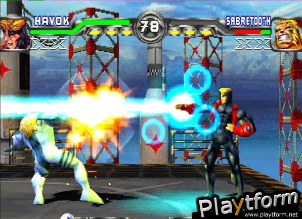 X-Men: Mutant Academy 2 (PlayStation)