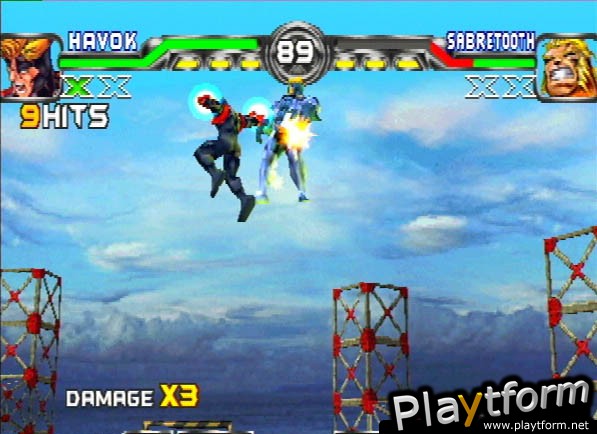 X-Men: Mutant Academy 2 (PlayStation)