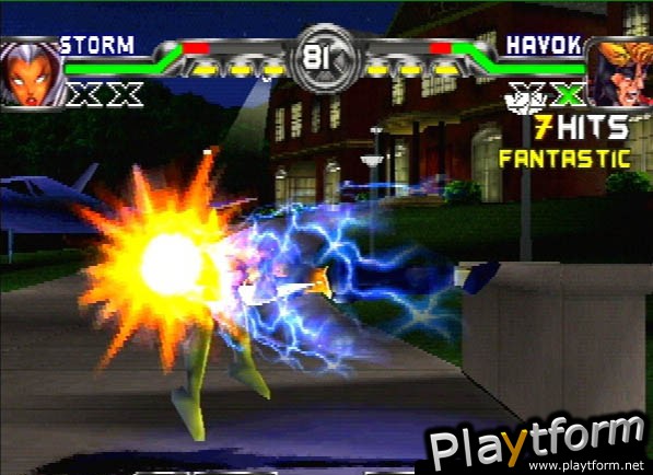 X-Men: Mutant Academy 2 (PlayStation)