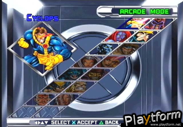 X-Men: Mutant Academy 2 (PlayStation)