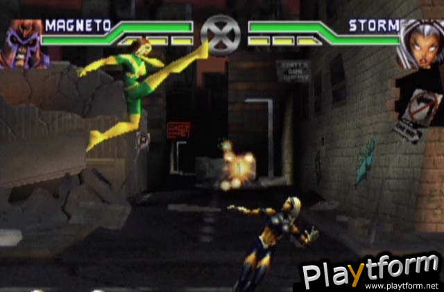 X-Men: Mutant Academy 2 (PlayStation)