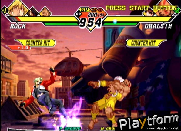 Capcom vs. SNK 2: Millionaire Fighting 2001 (Dreamcast)