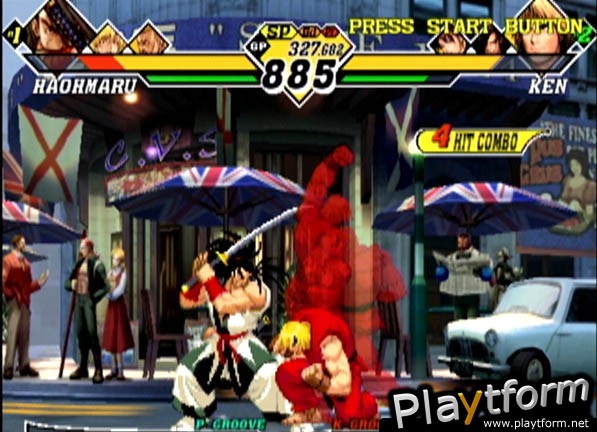 Capcom vs. SNK 2: Millionaire Fighting 2001 (Dreamcast)