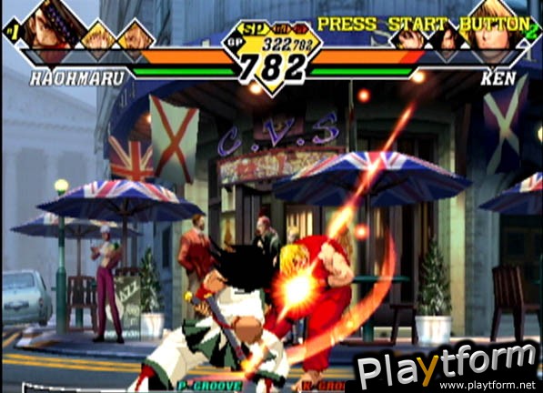 Capcom vs. SNK 2: Millionaire Fighting 2001 (Dreamcast)