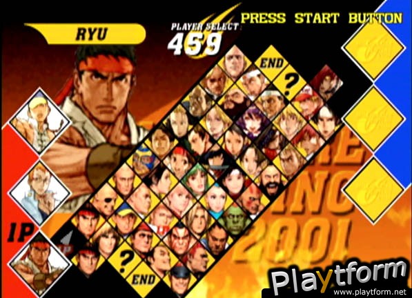 Capcom vs. SNK 2: Millionaire Fighting 2001 (Dreamcast)