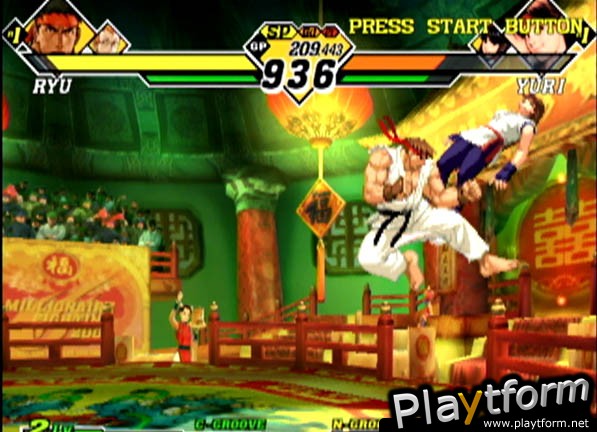 Capcom vs. SNK 2: Millionaire Fighting 2001 (Dreamcast)