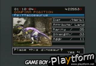 Jurassic Park III: Park Builder (Game Boy Advance)