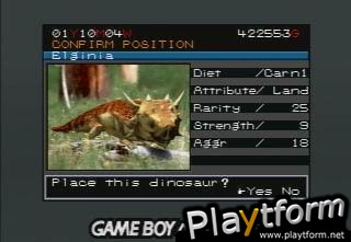 Jurassic Park III: Park Builder (Game Boy Advance)