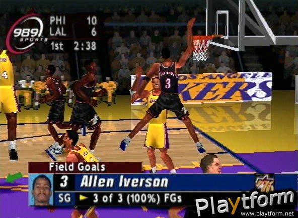 NBA ShootOut 2002 (PlayStation)