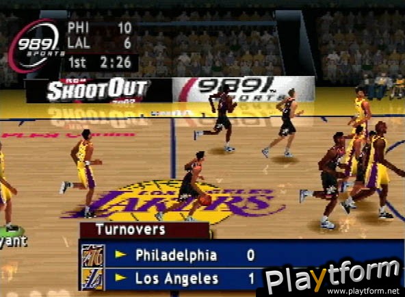 NBA ShootOut 2002 (PlayStation)