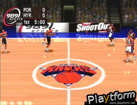 NBA ShootOut 2002 (PlayStation)