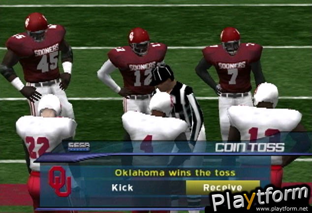 NCAA College Football 2K2 (Dreamcast)