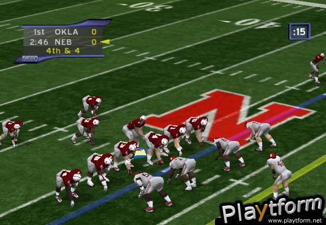 NCAA College Football 2K2 (Dreamcast)