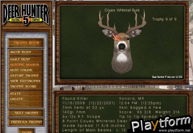 Deer Hunter 5: Tracking Trophies (PC)