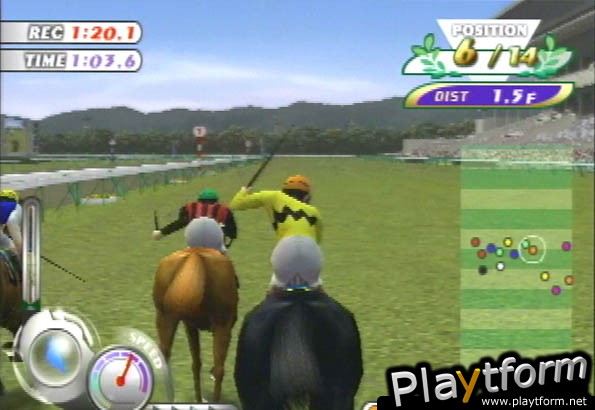 Gallop Racer 2001 (PlayStation 2)