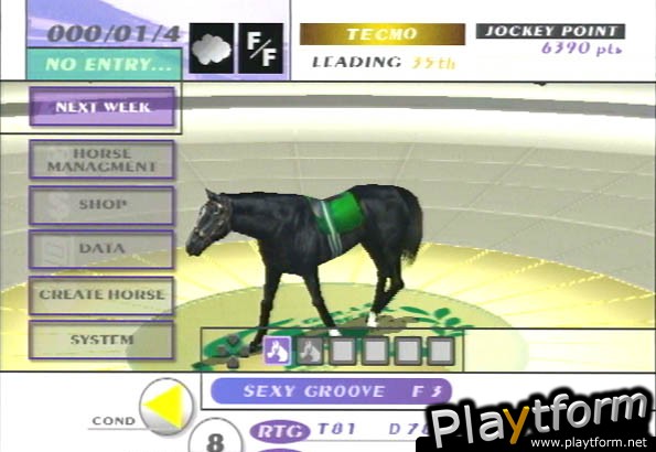 Gallop Racer 2001 (PlayStation 2)