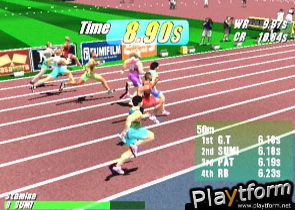 Virtua Athlete 2000 (Dreamcast)