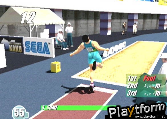 Virtua Athlete 2000 (Dreamcast)